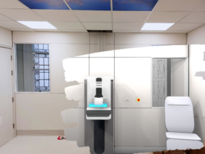 Mammogram pod case study - before and after