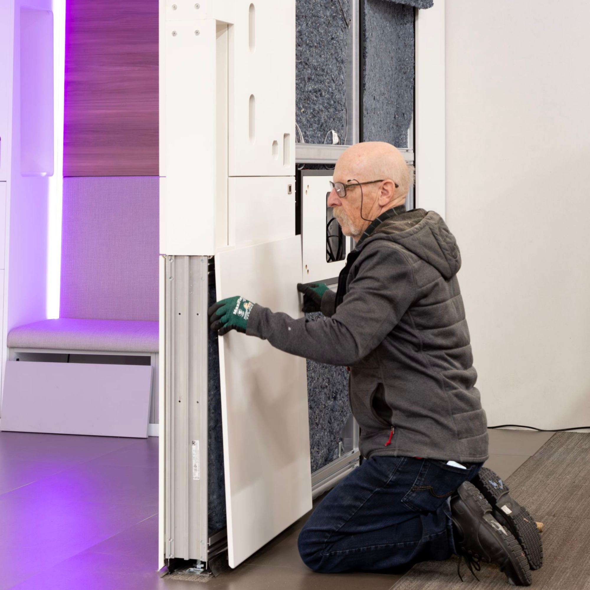Building adaptable new hospitals using modular prefabricated wall systems